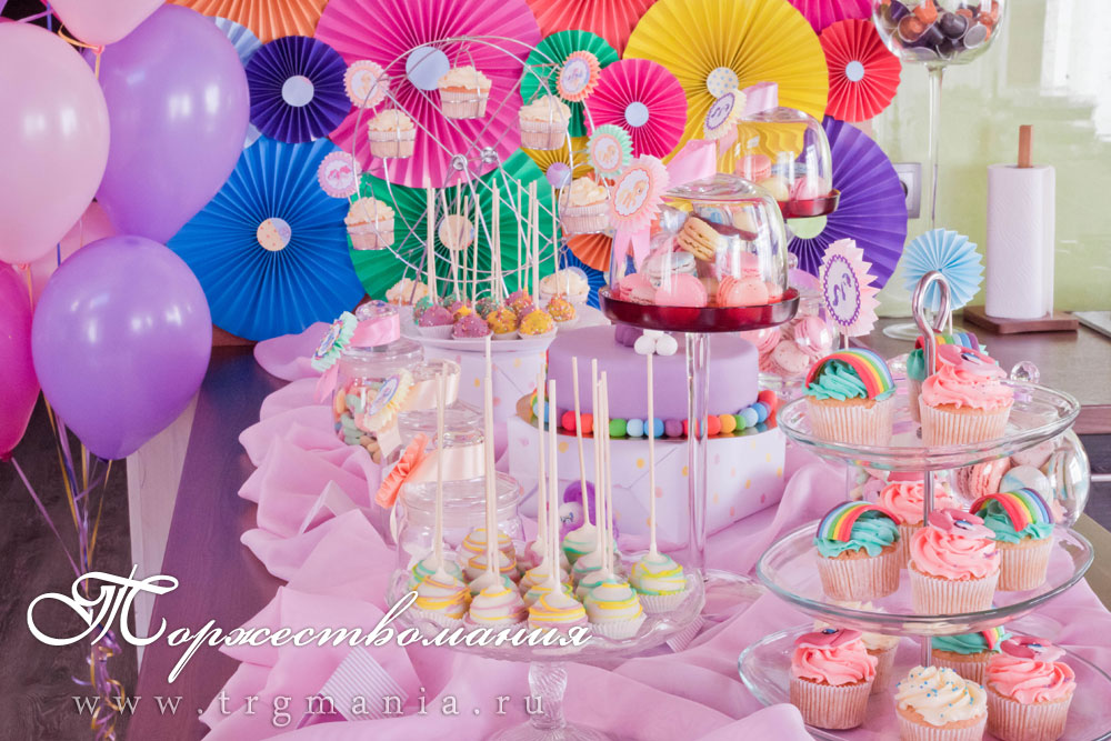 сладкий стол на день рождения