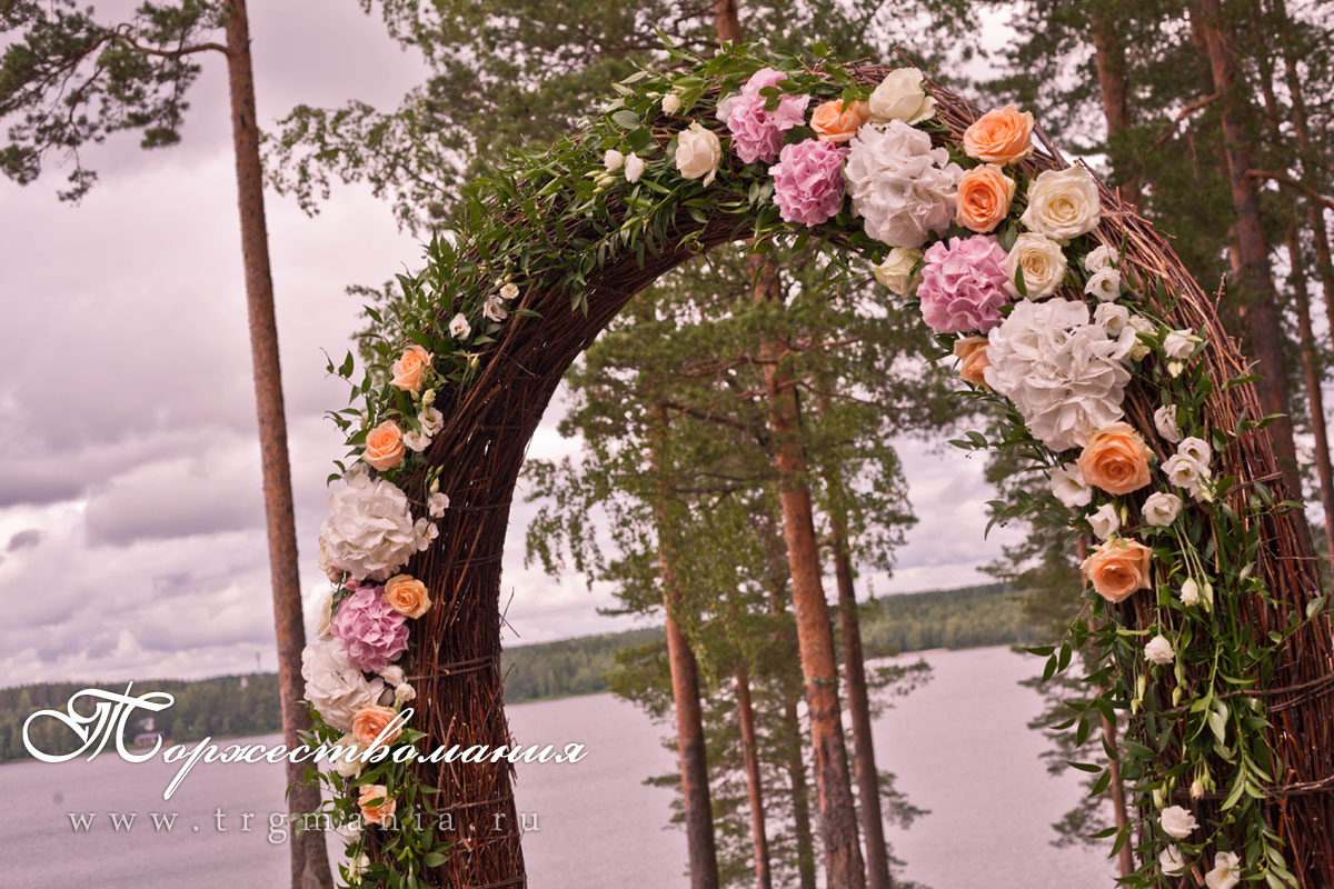 искусственные цветы на свадьбу